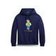 Felpa uomo con capppuccio Polo Bear Blue 710951621 001 NAVY BEAR POLO RALPH LAUREN 