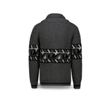 Cardigan uomo Holman Grigio HOLMAN BLAZ BLUE AVORIO RAKKI 