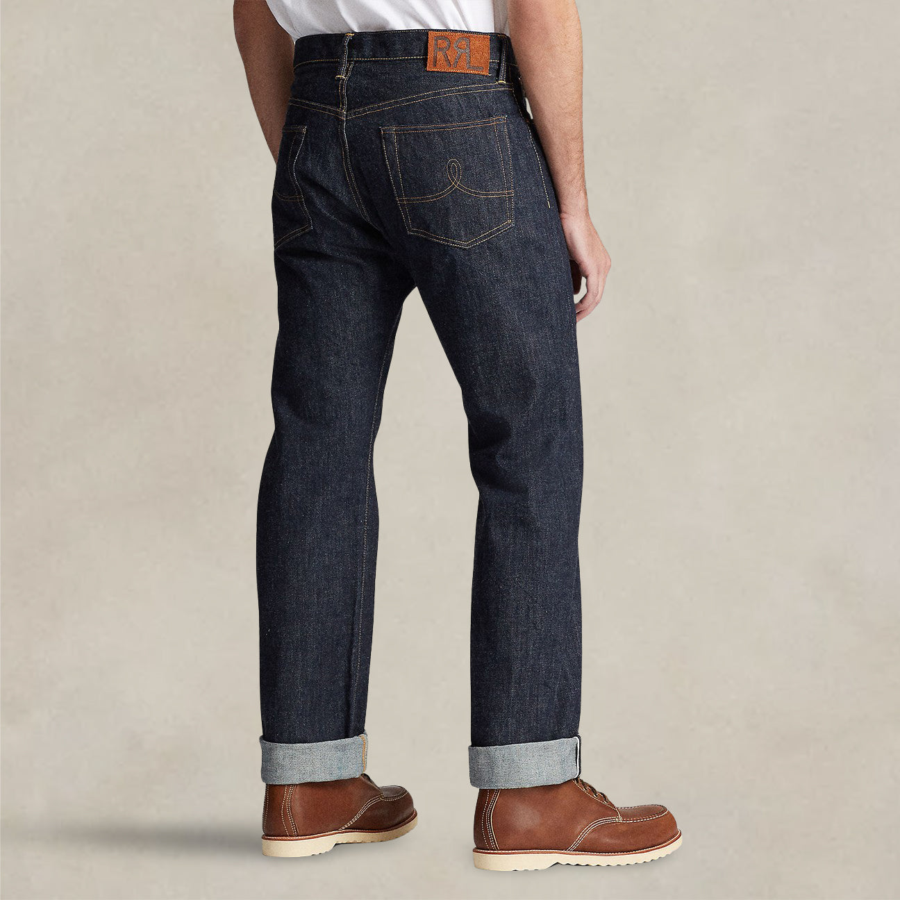 Jeasn Straigh con cimosa Once Washed 782504836 001 ONCE WASHED 3 RRL 