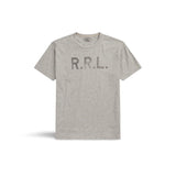 T-Shirt con logo Grigio 782911450 001 HEATHER GREY RRL 