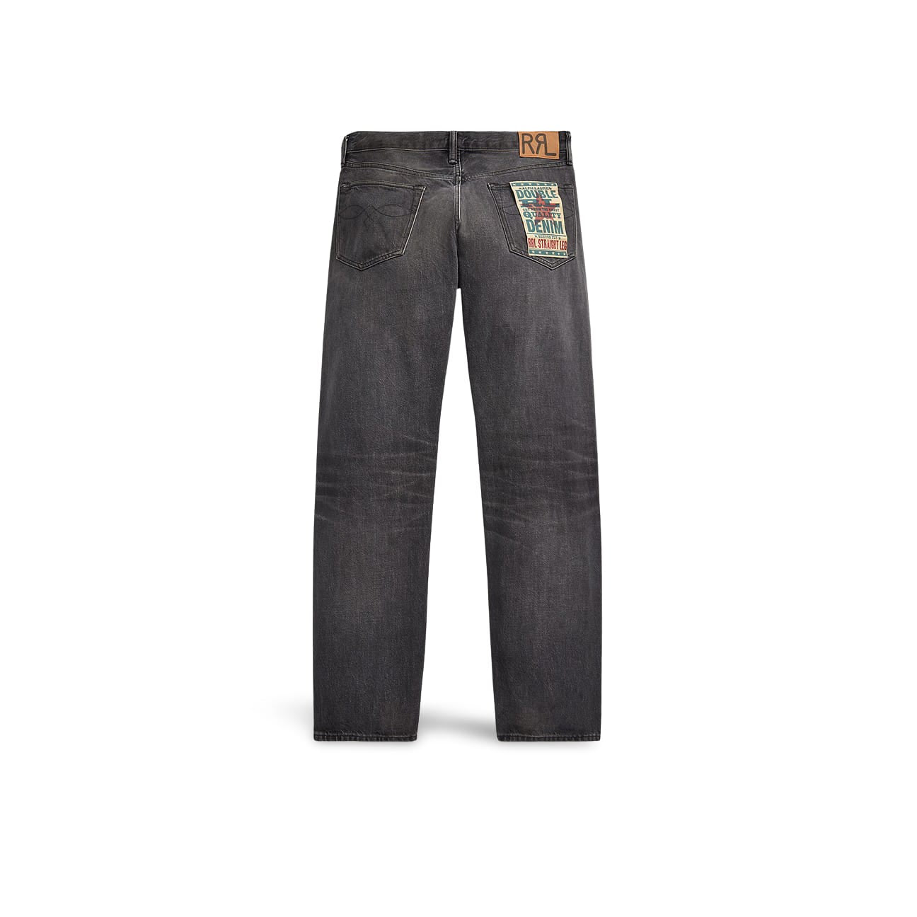 Jeasn Straight Black 782932435 001 DUSTY BLACK WASH RRL 