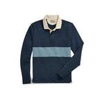 Maglia da rugby oversize in jersey Blue 782943942 001 BLUE MULTI RRL 
