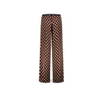 Pantalone donna stampa geometrica Rosso GEOBR 33 06 ROSSO NERO SIYU 