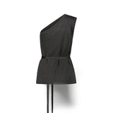 Top monospalla in lurex Argento KLUJO LISOS 1204T 07 ARGENTO SIYU 