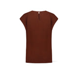 Top in viscosa Marrone LISOSBR 290 06 MARRONE SIYU 
