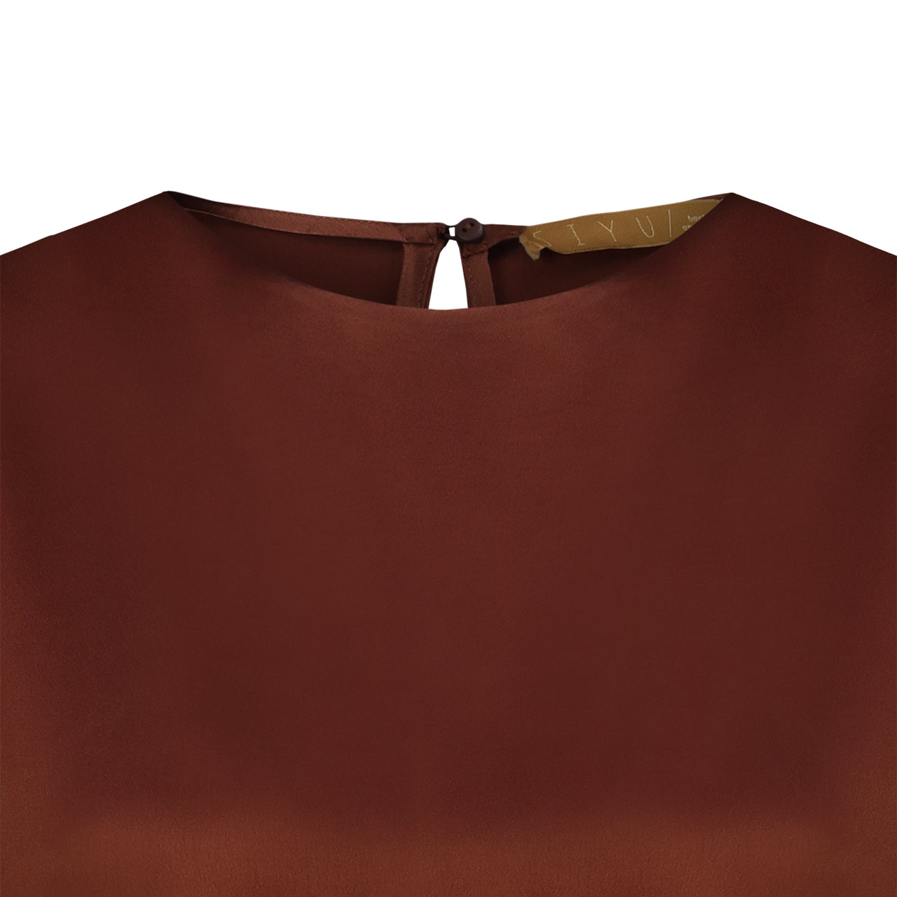 Top in viscosa Marrone LISOSBR 290 06 MARRONE SIYU 