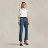 Jeans donna Austin Crop Barrel W42HWV DR01RG SOLID BARREL 3X1 