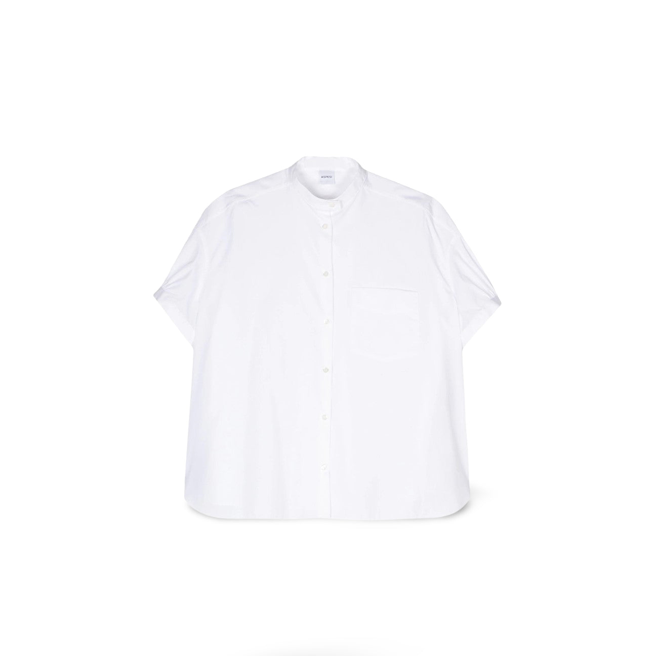 Camicia in cotone corena Bianco 5468C118 072 BIANCO ASPESI 