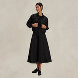 Camicia in taffetà tecnico Nero<BR/> 5472P008 241 NERO ASPESI 