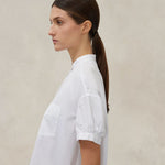 Camicia in popeline Bianco<BR/> 5480C118 072 BIANCO ASPESI 