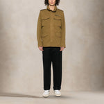 Field Jacket in gabardina Tobacco<BR/> CG20A262 117 TABACCO ASPESI 