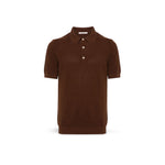 Polo uomo  in cotone Cacao CN4407 764 CACAO CIRCOLO1901 