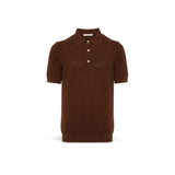Polo uomo  in cotone Cacao CN4407 764 CACAO CIRCOLO1901 