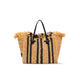 Borsa in rafia Marcella Beige BS10860 SLOW 001 NERO MARCELLA CLUB 