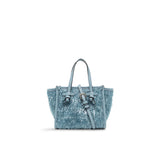 Borsa MIss Marcella Frisee Soft Blue BS8065 FRISEE 11045 SOFT BLUE MARCELLA CLUB 