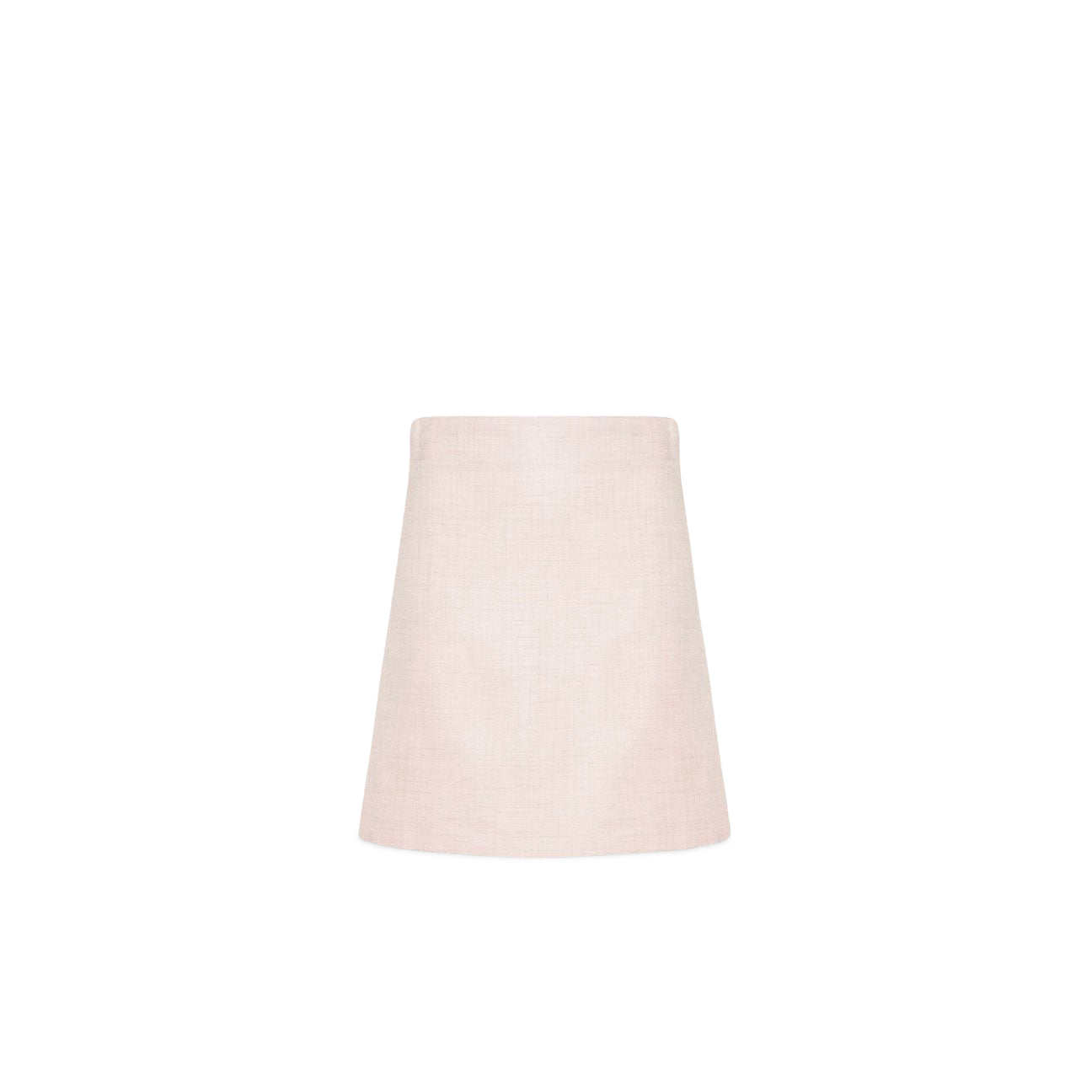 Mini gonna in lino Rosa<BR/> 01032126 1131 ROSA PHILOSOPHY 