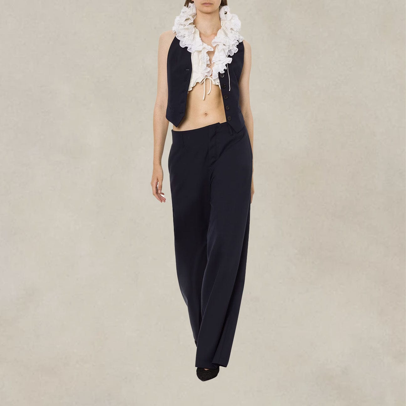 Pantalone in lana leggera Blue 03080727 0510 BLUE PHILOSOPHY 