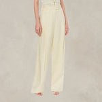 Pantalone in misto Lino Giallo<BR/> 03092126 1021 GIALLO PHILOSOPHY 