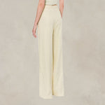 Pantalone in misto Lino Giallo<BR/> 03092126 1021 GIALLO PHILOSOPHY 