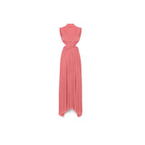 Abito lungo in tulle stretch Rosa<BR/> 04022118 0182 ROSA PHILOSOPHY 