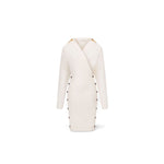 Abito in cotone Bianco<BR/> 04412120 0003 AVORIO PHILOSOPHY 