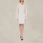 Abito in cotone Bianco<BR/> 04412120 0003 AVORIO PHILOSOPHY 