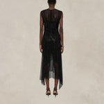 Abito in microstrass Nero<BR/> 0449 0725 A0555 NERO PHILOSOPHY 