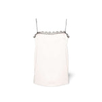 Top con bordo in pizzo Rosa<BR/> 08050722 1131 ROSA PHILOSOPHY 