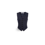 Gilet in lana leggera stretch Blue<BR/> 10020727 0510 BLUE PHILOSOPHY 
