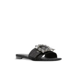Sandali Fade in denim Nero<BR/> FADE NERO ROBERTO FESTA 