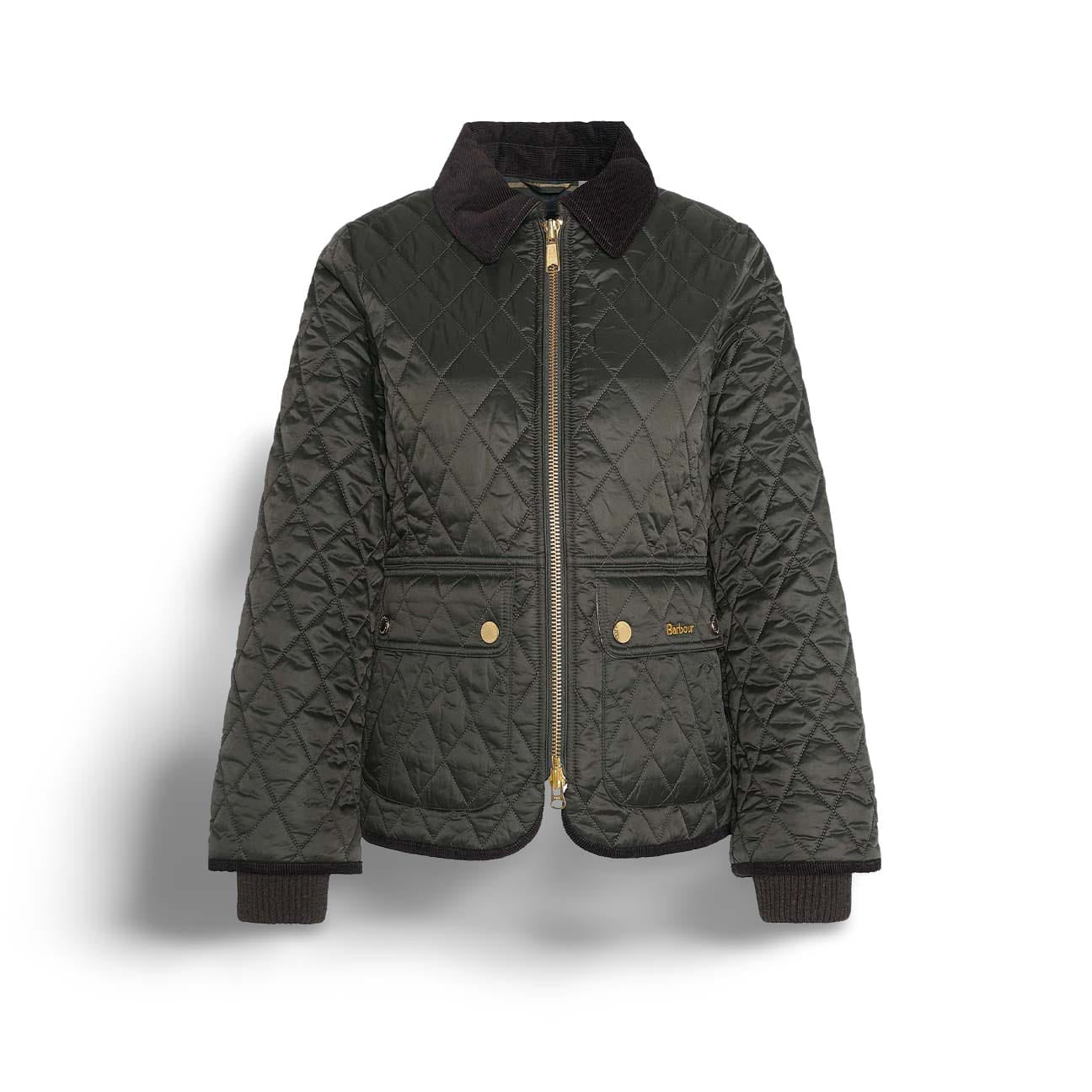 Giacca donna trapuntata Beadnell Sage LQU1765 SG71 BARBOUR 
