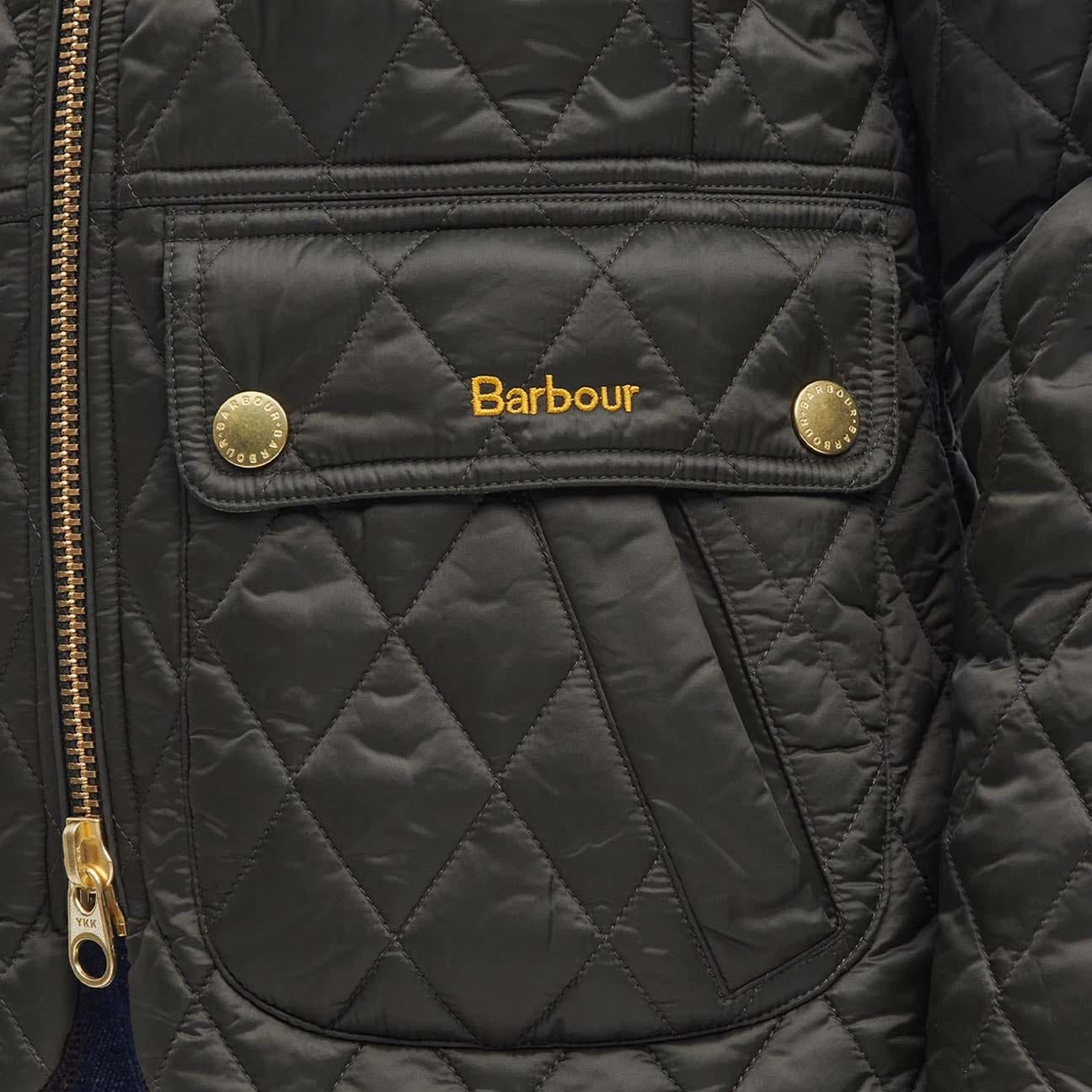 Giacca donna trapuntata Beadnell Sage LQU1765 SG71 BARBOUR 