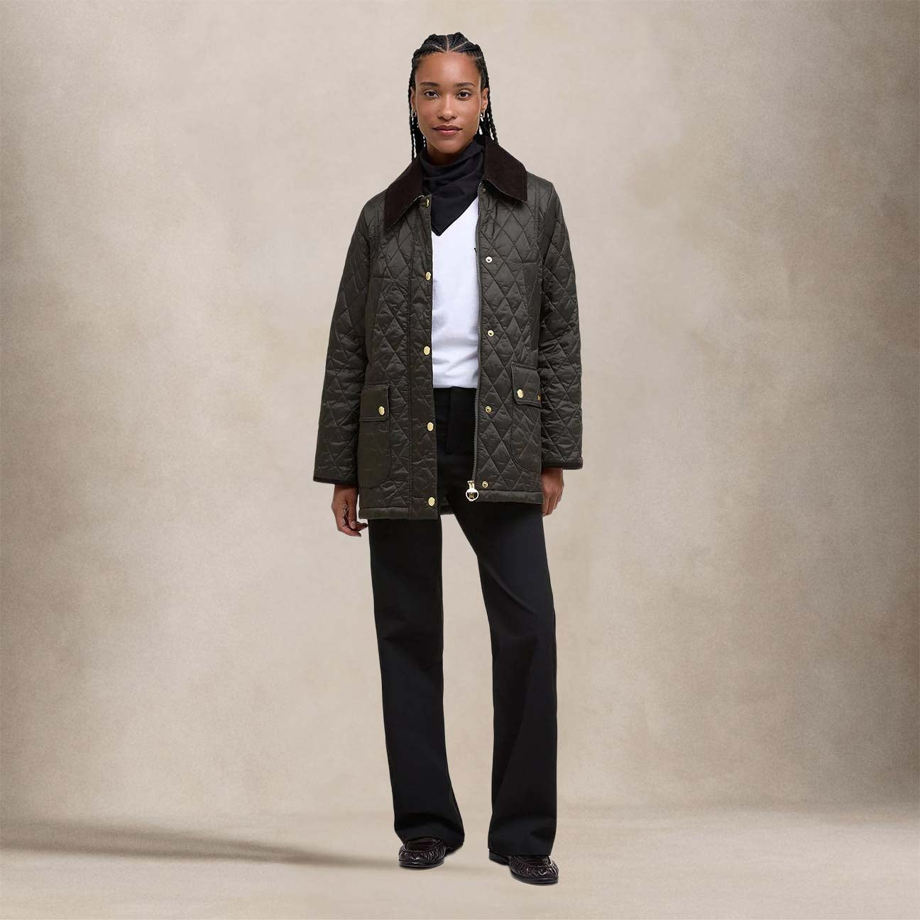 Giacca donna Beadnel Modern Sage LQU1849 SG71 SAGE ANCIENT BARBOUR 