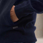 Cardigan uomo in lana Blue MKN0731 NY91 BARBOUR 