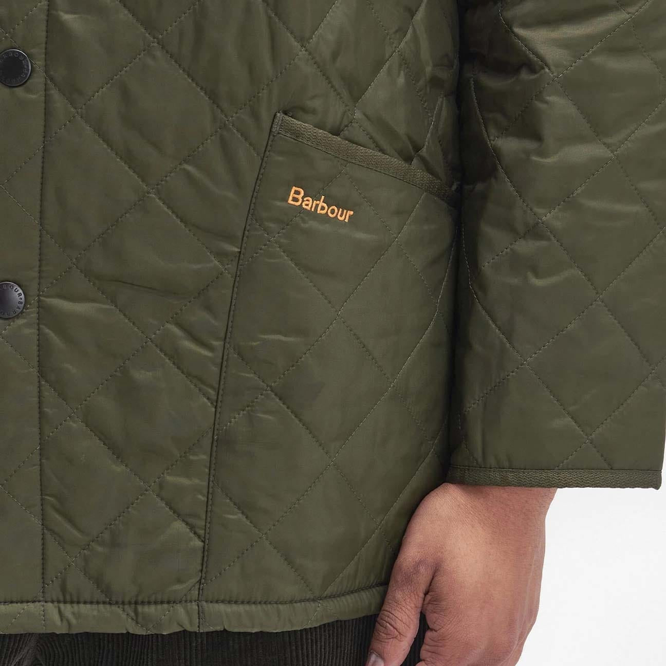 Giacca uomo trapuntata Heritage Liddesdale Olive MQU0240 OL71 BARBOUR 