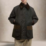 Giacca uomo cerata Patchwork Bedale oversize Sage MWX2500 SG51 SAGE MULTI BARBOUR 