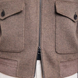 Giubbotto uomo Doug in panno Double Taupe BEF1121 DOUG MEN 02 HARTFORD 