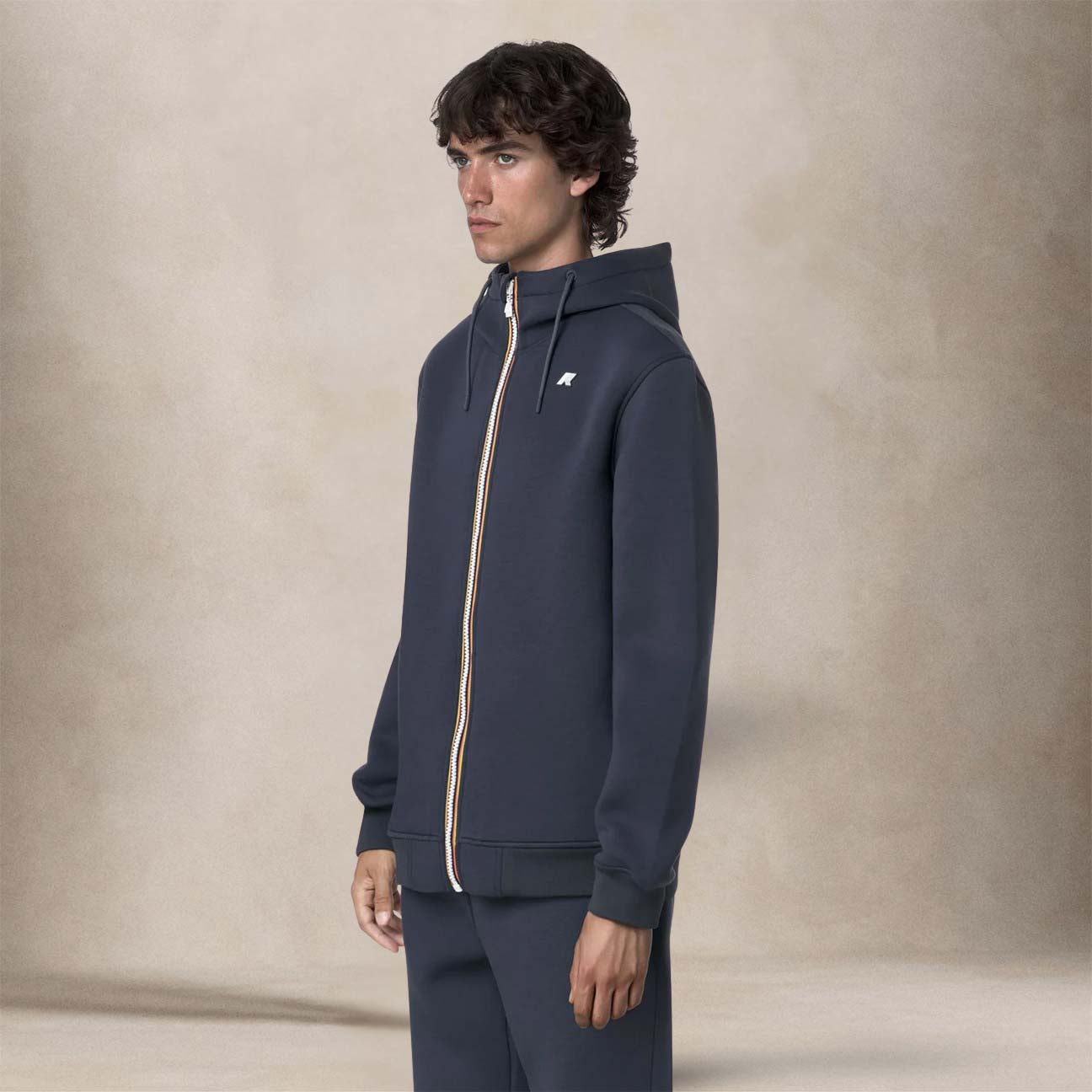 Giacca in pile da uomo Rainer Spacer Blue K2141DW 550 Blue Airforce KWAY 