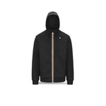 Giacca in pile da uomo Rainer Spacer Nero K2141DW USY Black Pure KWAY 