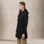 Giacca donna midi Mathy Bonded Jersey Nero K2148BW A3C BLACK PURE KWAY 