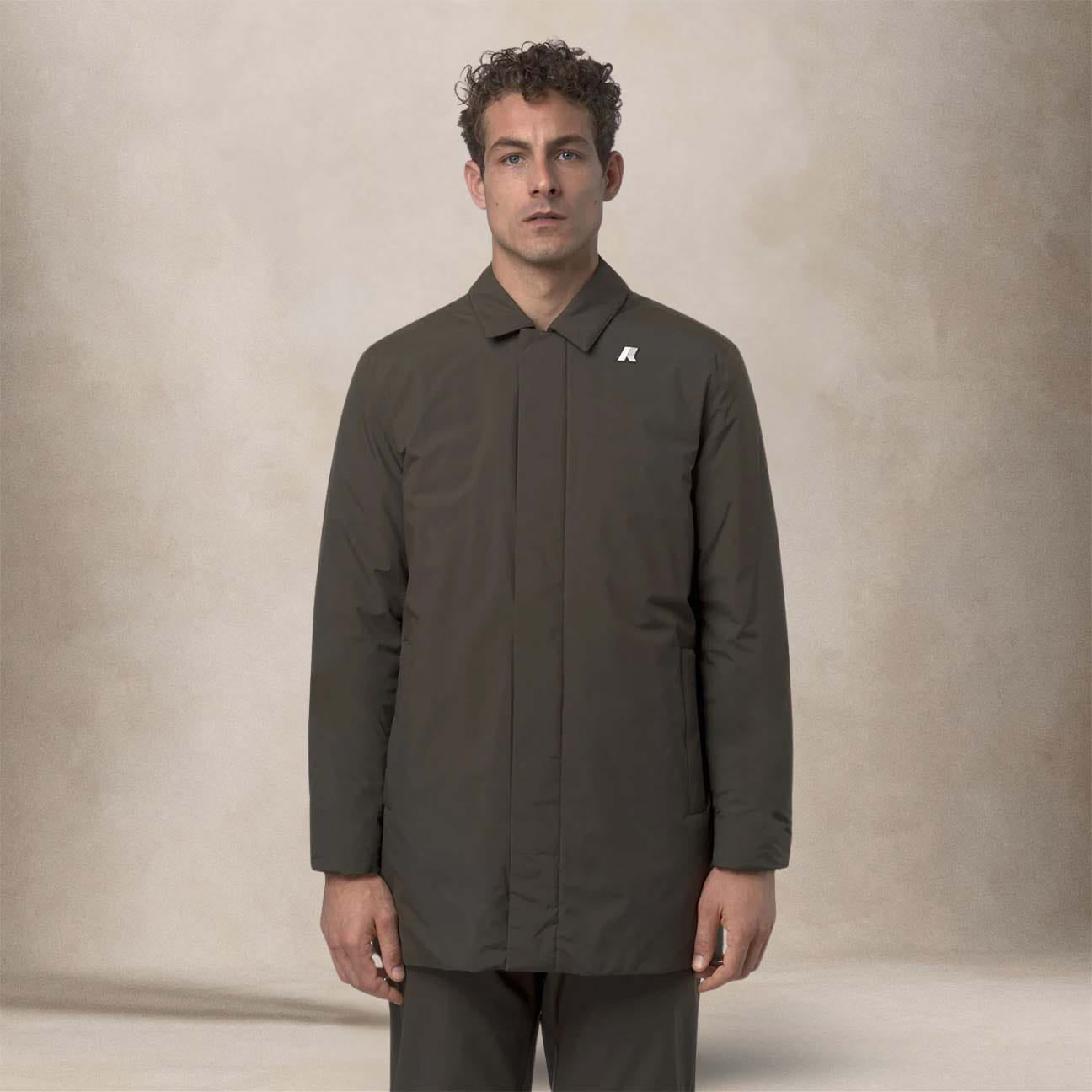 Giacca Mid uomo Benny Warm Olive K31355W XRG BLACK OLIVE KWAY 