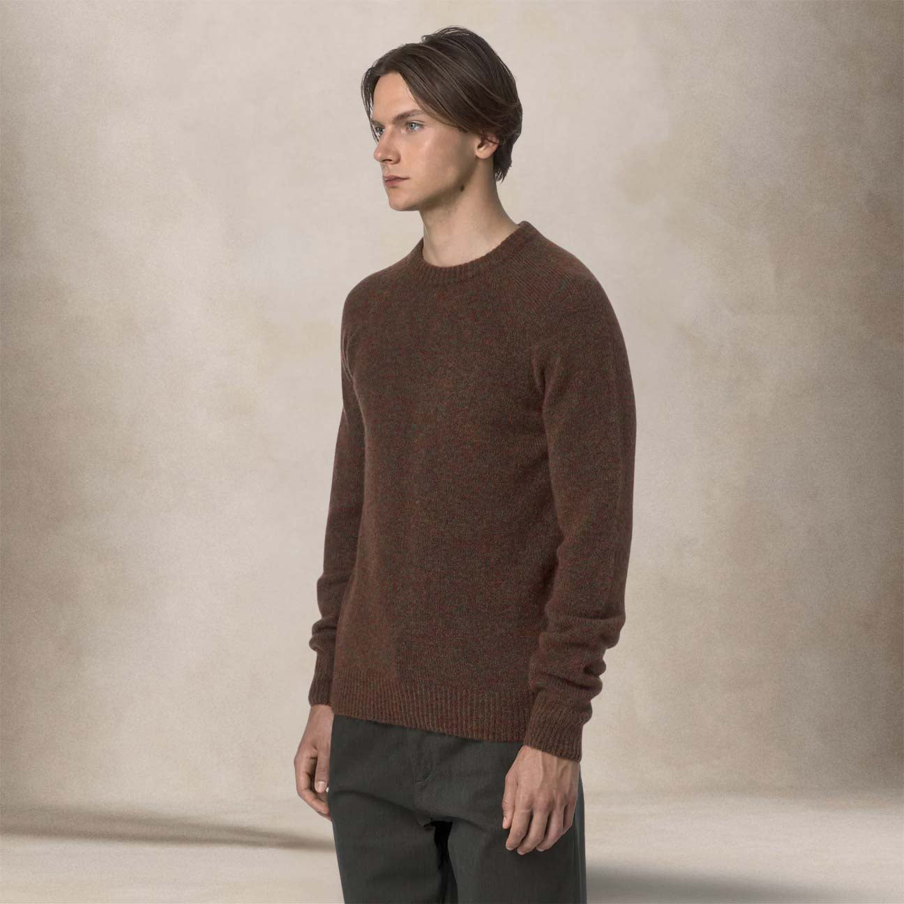Maglia uomo Renoult Coffe K4138IW KB7 BROWN COFFEE MIX KWAY 