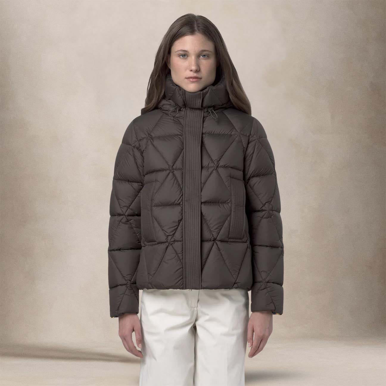 Piumino donna Lethille Thermo Black Olive K7136KW B38 BLACK OLIVE KWAY 