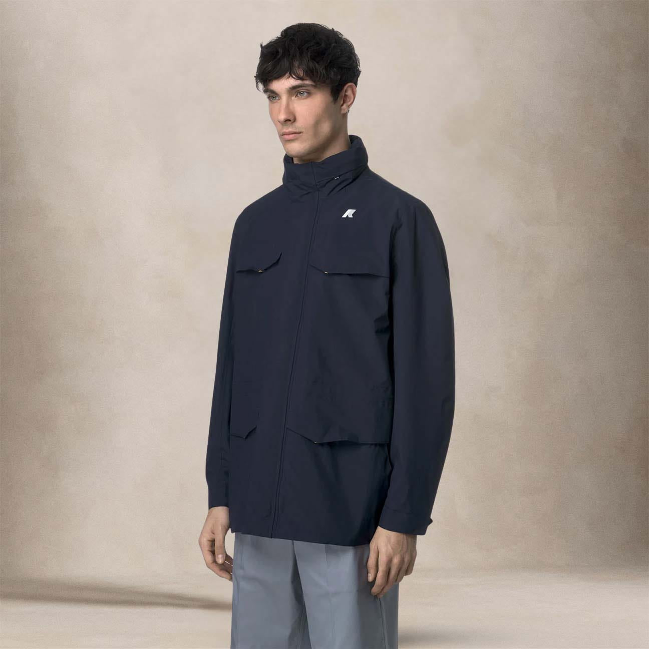 Field jacket uomo Manuel Ottoman Blue K8136VW K89  BLUE DEPTH KWAY 