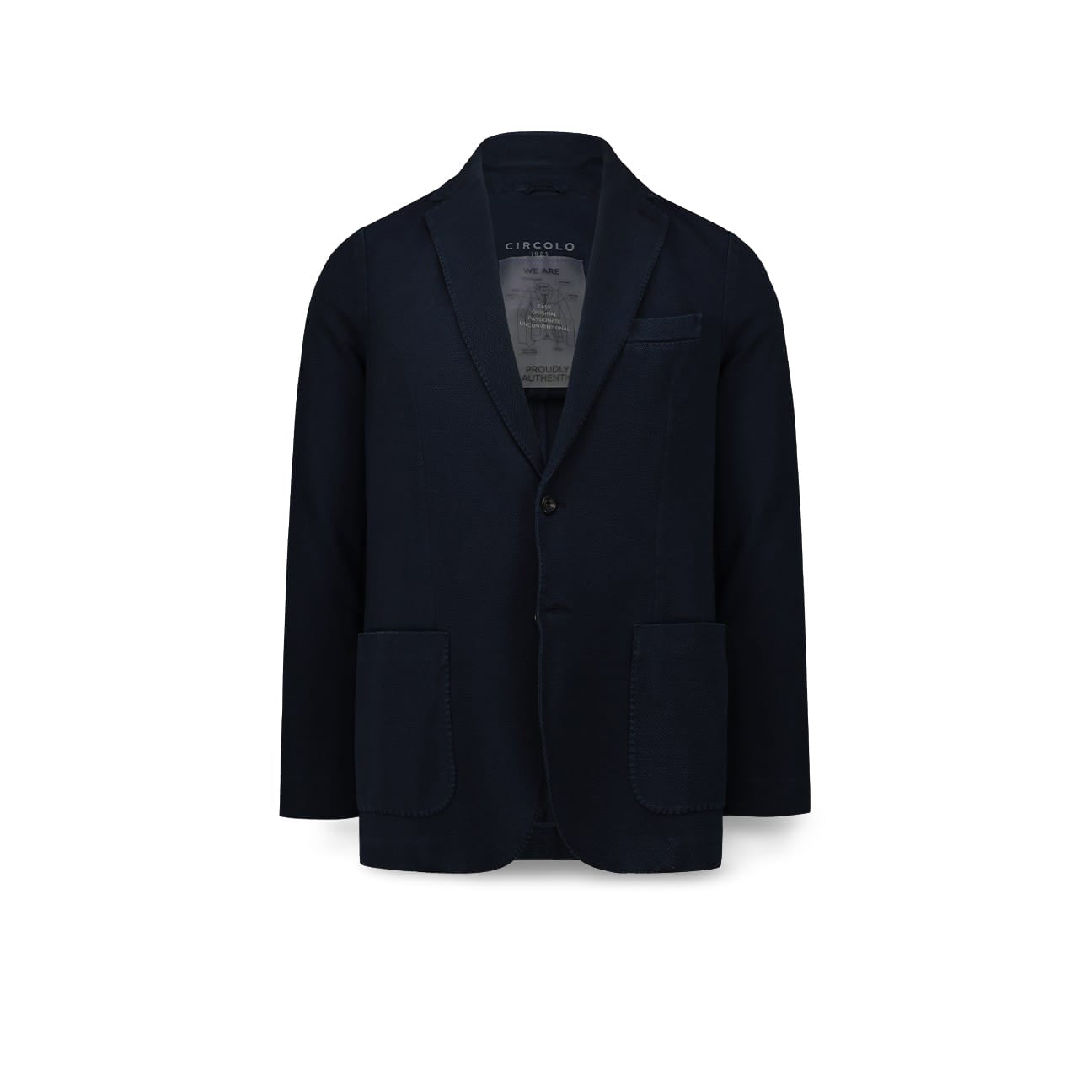 Giacca uomo monopetto Blue CN4696 447 BLUE CIRCOLO1901 