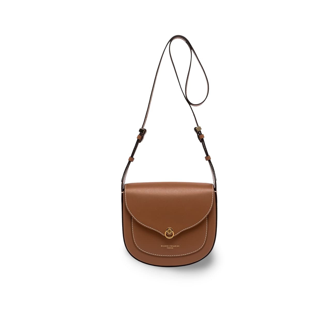 GIANNI CHIARINI Borsa donna Isa Caramello