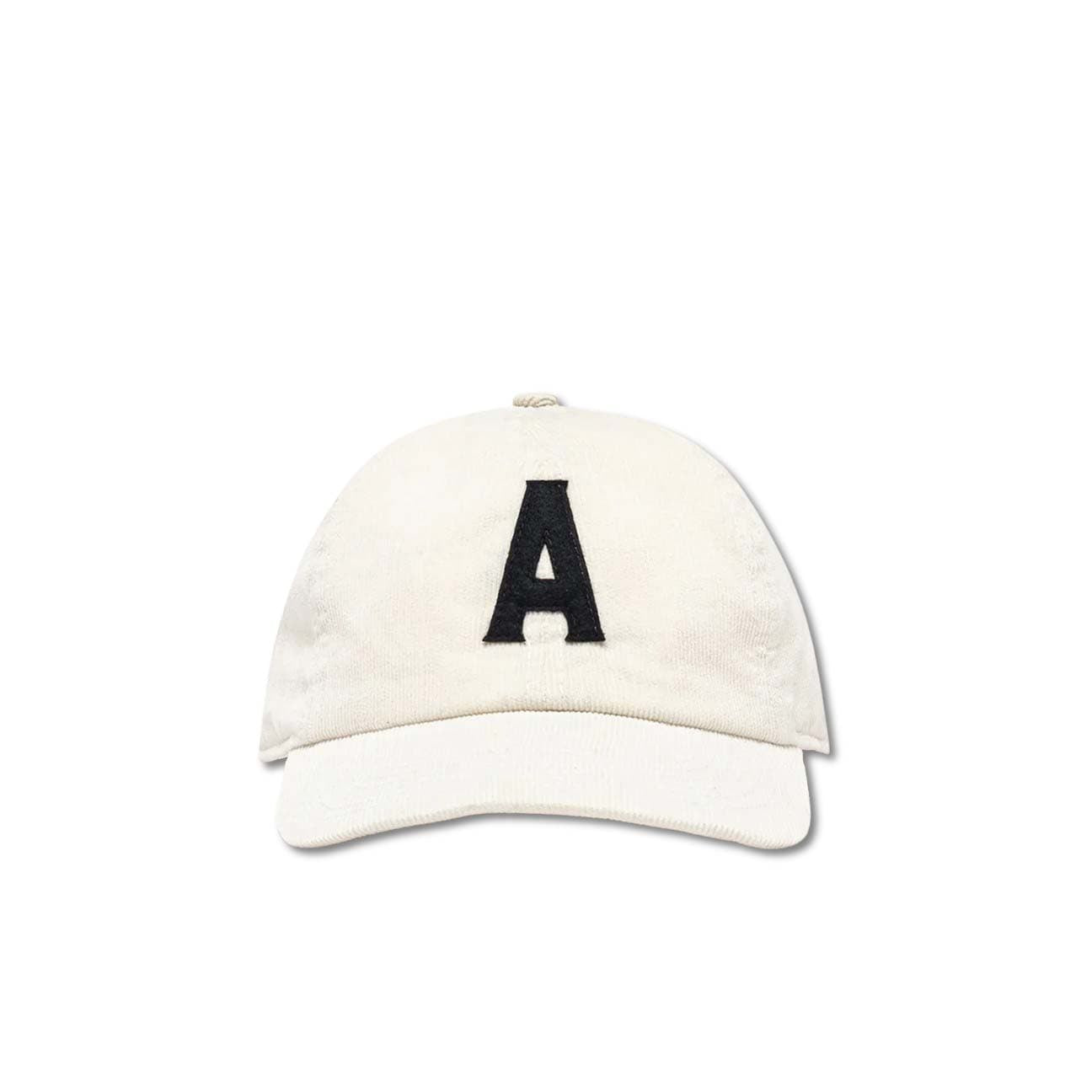 Cappello unisex baseball in velluto Ecru' ACPU 127A ECRU AUTRY 