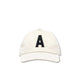 Cappello unisex baseball in velluto Ecru' ACPU 127A ECRU AUTRY 