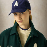 Cappello unisex baseball in velluto Blue ACPU 127B BLU AUTRY 