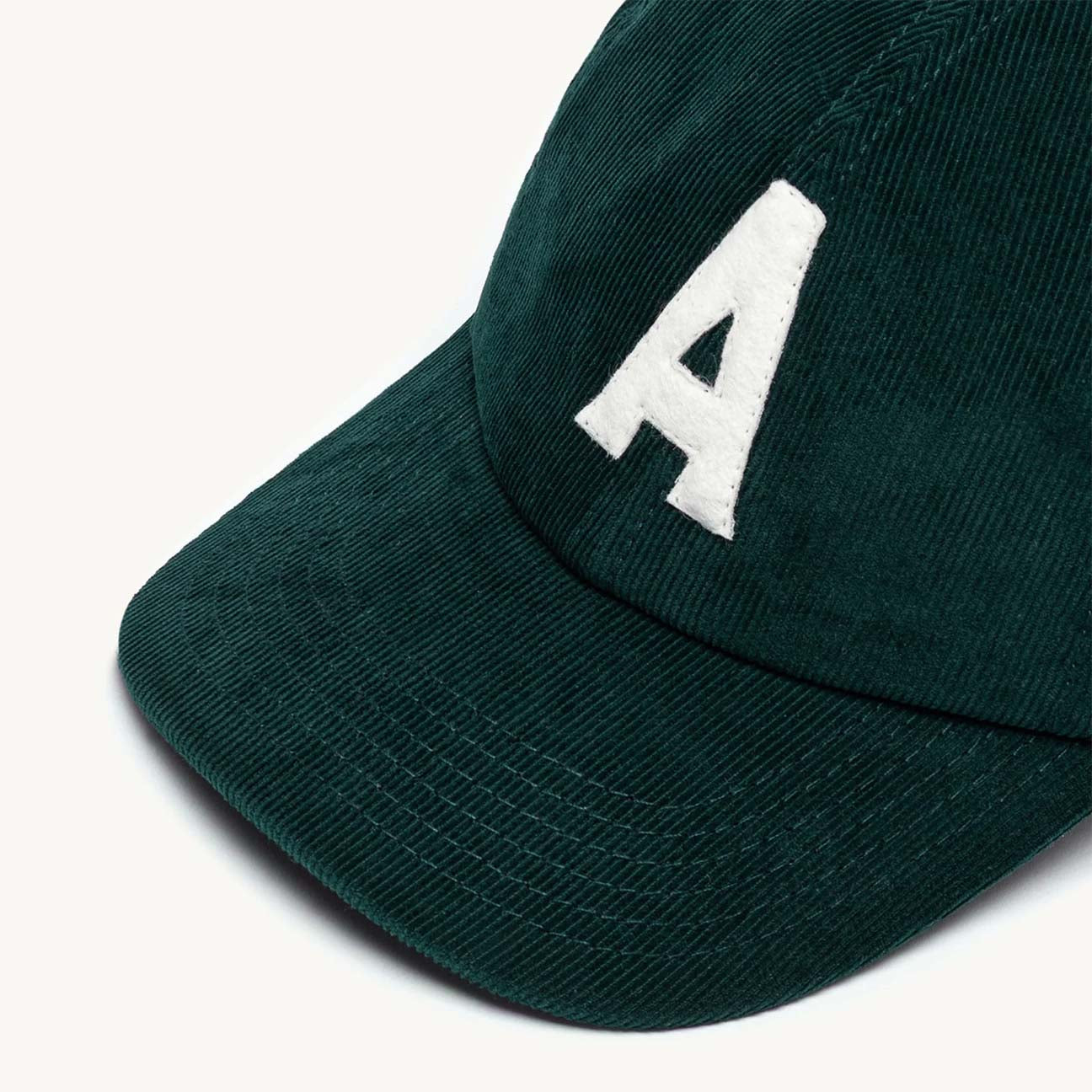 Cappello unisex baseball in velluto Verde ACPU 127F TIMBER AUTRY 